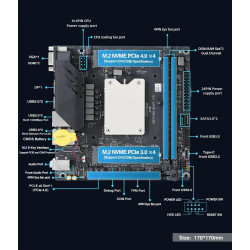 Erying ITX i5-12600H 12th Gen Intel